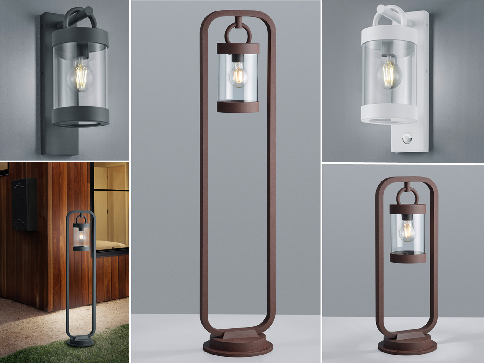eBay Außenleuchten Laterne | modern für Draußen Landhausstil hängend Outdoor Stehlampen