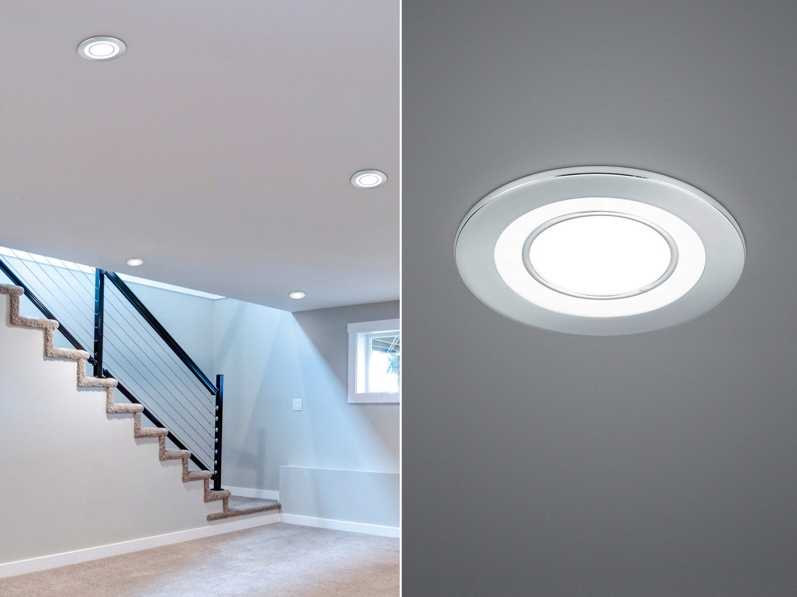 LED Einbaustrahler Decke 230V ohne Trafo Flurbeleuchtung Lampen Treppenaufgang - Bild 15 von 16