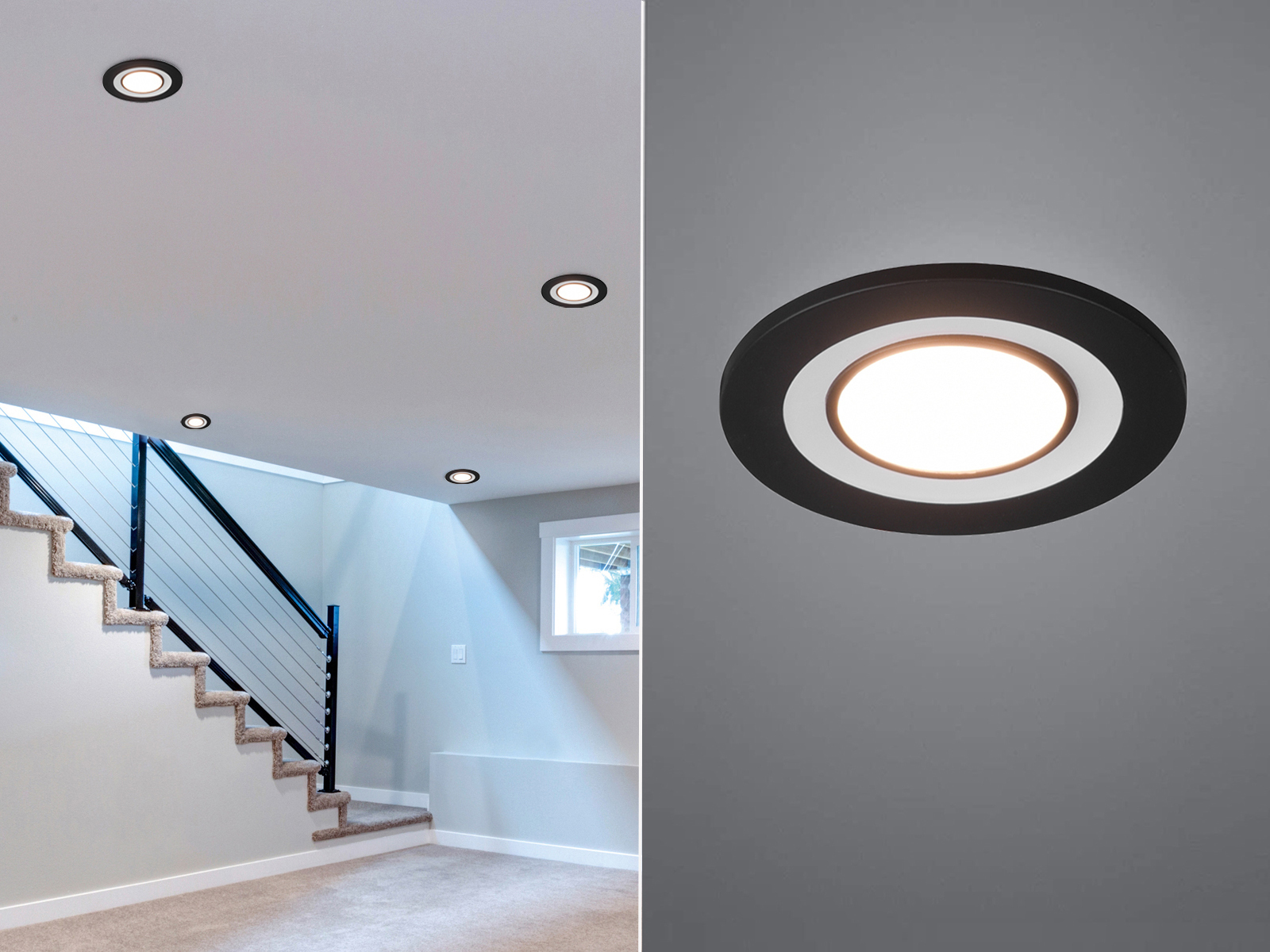 LED Einbaustrahler Decke 230V ohne Trafo Flurbeleuchtung Lampen Treppenaufgang - Bild 14 von 16