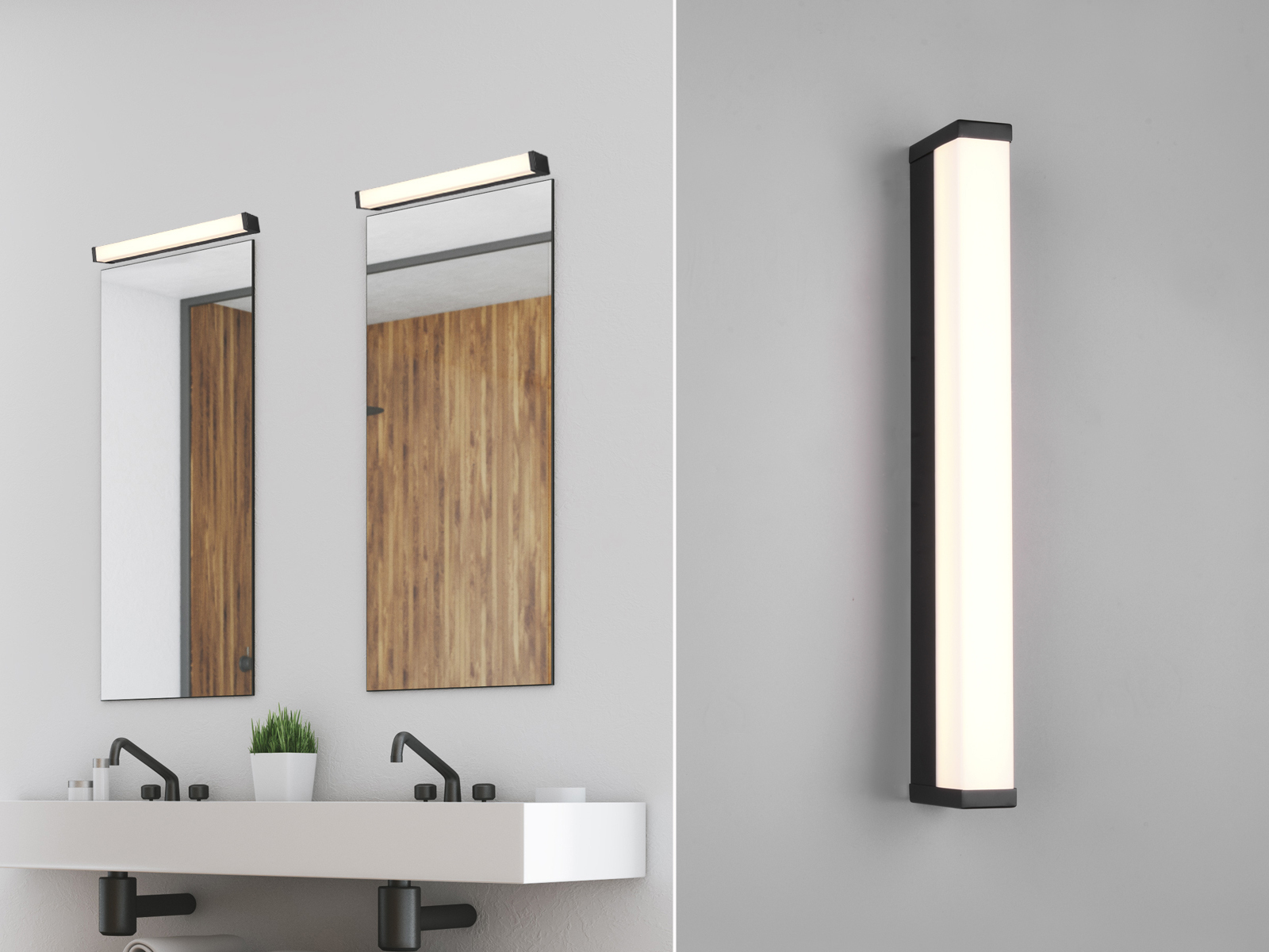 LED Badbeleuchtungen, Wandlampen fürs Gäste WC & Bad Spiegelleuchten seitlich - Bild 13 von 15