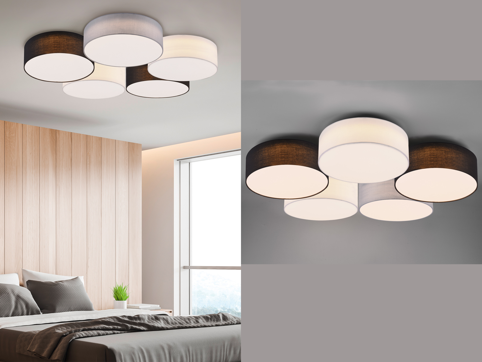 ausgefallene led deckenleuchten für wohnzimmer dimmbar über