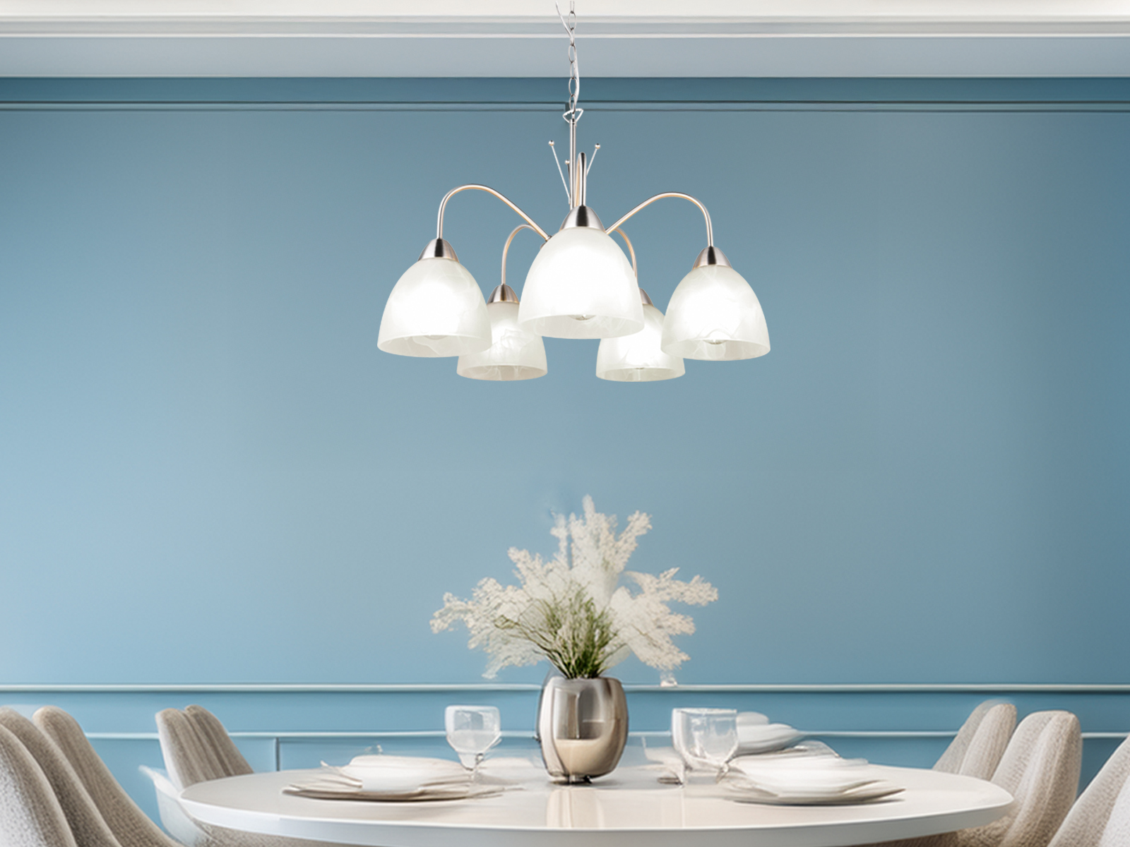 Designklassiker Hängelampe über Esstisch, Esszimmerlampen Küchenlampen hängend - Bild 13 von 13