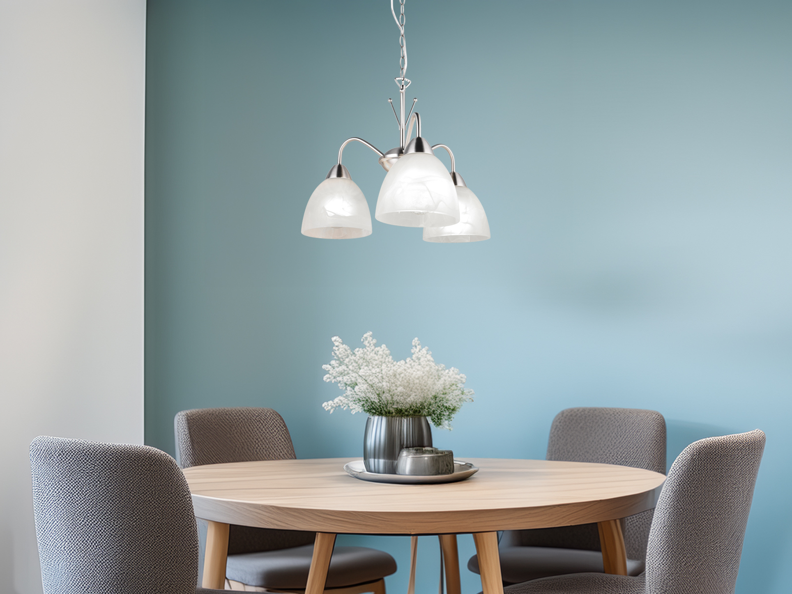 Designklassiker Hängelampe über Esstisch, Esszimmerlampen Küchenlampen hängend - Bild 12 von 13