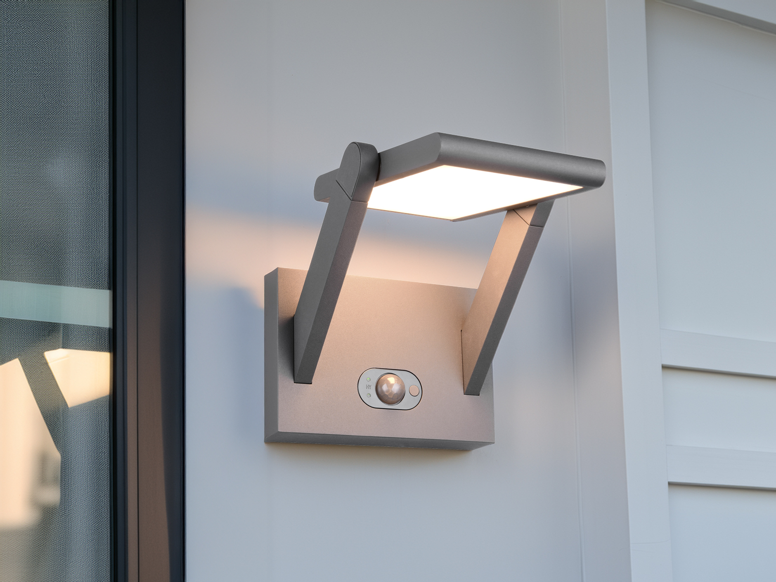 Luces exteriores híbridas con electricidad y energía solar, luces de jardín y lámparas de terraza - Imagen 12 de 14