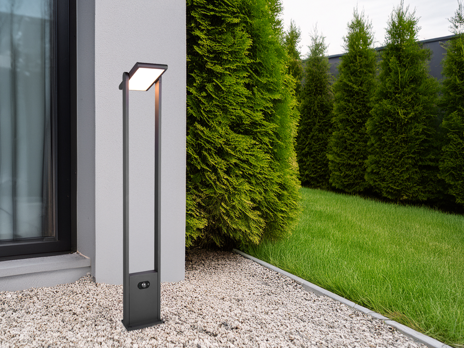 Luces exteriores híbridas con electricidad y energía solar, luces de jardín y lámparas de terraza - Imagen 14 de 14
