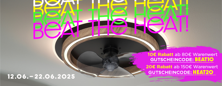 Beat the Heat - bis zu 20€ Rabatt! Jetzt sichern...
