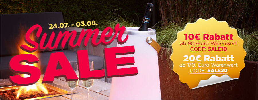 Summer Sale - bis zu 20€ Rabatt! Jetzt sichern...