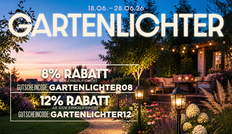 Jetzt bis zu 12% Rabatt sichern